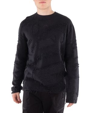 A_COLD_WALL* A Cold Wall Woollen Frontage Jumper - Black
