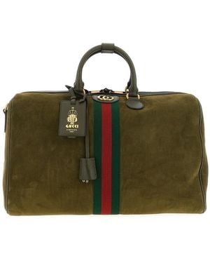 Gucci Medium Savoy Duffel Bag - Green