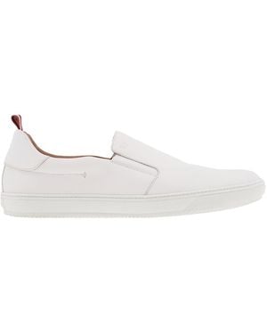Bally Orniel Leather Trainers, Brand Size 11 Us - White