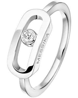 Messika Move Uno 18K Diamond Ring - Metallic
