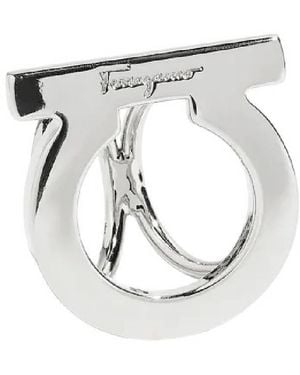 Ferragamo Scarf Ring - Metallic