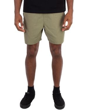 Lacoste Water-Repellent Relaxed-Fit Shorts - Green