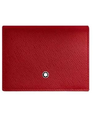 Montblanc Sartorial Nano Continental Wallet - Red