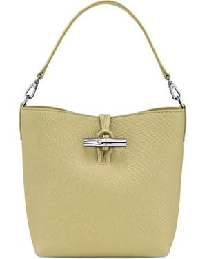 Longchamp Le Roseau Xs Bucket Bag - Yellow