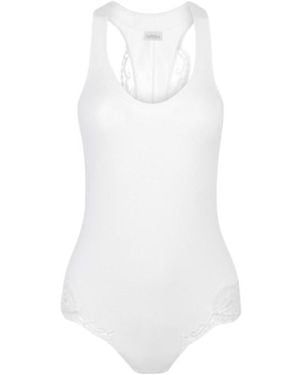 La Perla Cotton Bodysuit - White