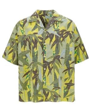 KENZO Chiku-Rin Camo Hawaiian Shirt - Green