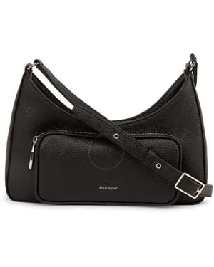Matt & Nat Palm Vegan Crossbody Bag - Black