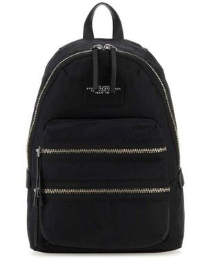 Marc Jacobs The Biker Nylon Large Backpack - Black