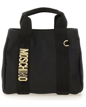 Moschino Bag With Logo - Black