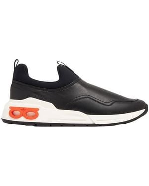 Ferragamo Ferragamo Cosma Gancini Slip-On Trainers - Blue