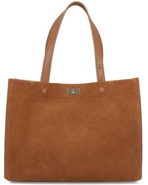 Anya Hindmarch Mortimer Small Tote Bag - Brown