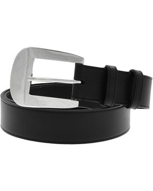 Celine Marco Large 35Mm Belt, Cm - Black