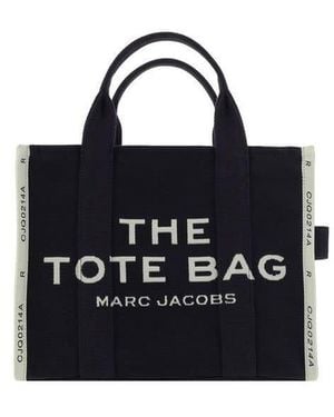 Marc Jacobs Cotton Jacquard Tote Bag - Black