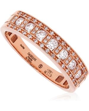 Damiani Belle Epoque 18K Rose Diamond Ring, Brand Size 16 - Multicolour