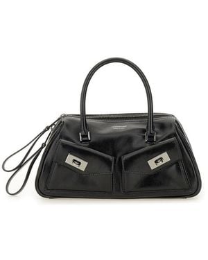 Ferragamo Small Bowling Multipocket Bag - Black