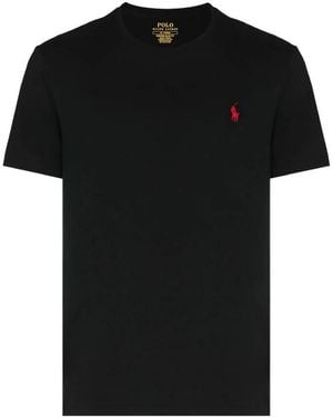 Polo Ralph Lauren Jersey Crewneck T-Shirt - Black