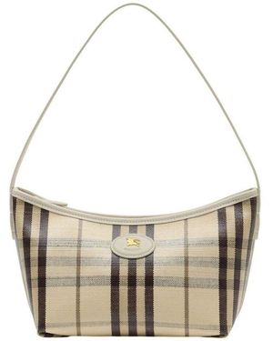 Burberry Check Mini Highlands Shoulder Bag - Multicolor
