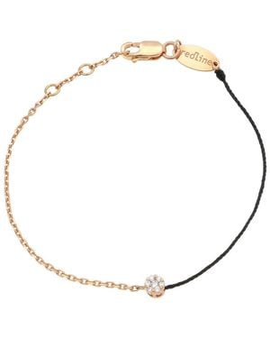 RedLine The Half Chain String Of Love Bracelet - Metallic
