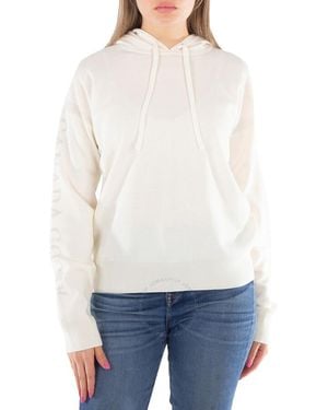 Canada Goose Belleville Long Sleeve Wool Hoodie - White