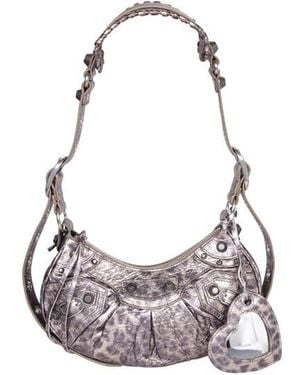 Balenciaga Le Cagole Shoulder Bag - White