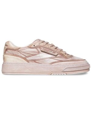 Reebok Ltd Club C Overdyed Trainers - Pink