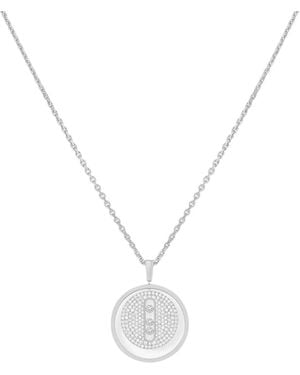 Messika Lucky Move 18K Diamond Necklace - Metallic