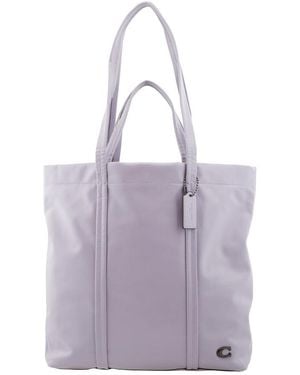 COACH Hall Tote Bag 33 - Purple