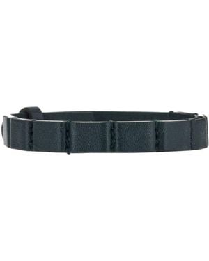 Ferragamo New Leather Sella Bracelet - Blue