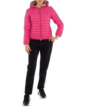 Save The Duck Gem Dizy Giga Puffer Jacket, Brand Size 1 - Pink