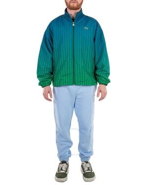 Lacoste Logo Detail Soft Fleece Track Trousers - Blue