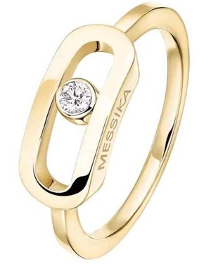 Messika Move Uno Large Diamond Ring - Metallic