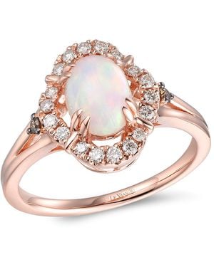 Le Vian Neopolitan Opal Ring Set - Pink