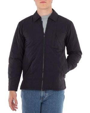 Rains Giron Zipped Nylon Jacket - Blue