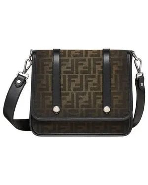 【関税込み】fendi SIESTA MEDIUM FF ECLISSI' TRAVEL BAG Fendi Ff Eclissi Siesta Medium Travel Bag in Black for Men