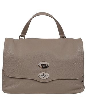 Zanellato Postina Medium Tote Bag - Grey