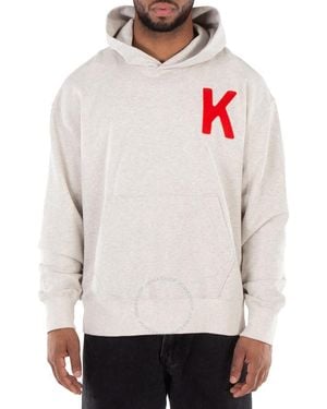 KENZO Embroidered Lucky Tiger Jumper - White