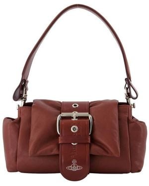 Vivienne Westwood Hazel Treasure Shoulder Bag - Purple
