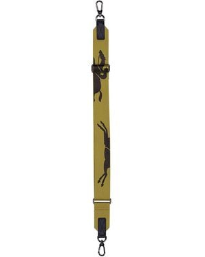 Longchamp Desert Canvas Shoulder Strap - Natural