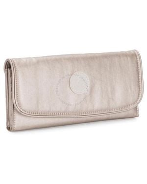 Kipling Metallic Glow Money Land Wallet - Grey