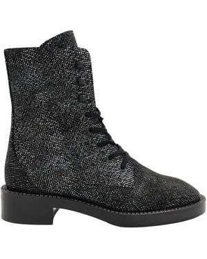 Stuart Weitzman Sondra Ankle Boots - Black