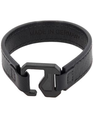 Montblanc Extreme Leather Bracelet - Black