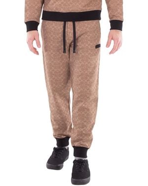 COACH Signature Essential Joggers - Brown