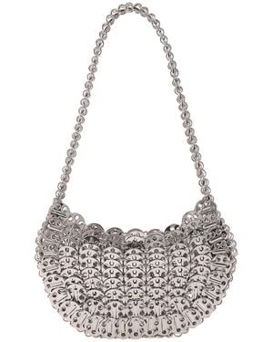 Rabanne Iconic 1969 Moon Bag - Gray