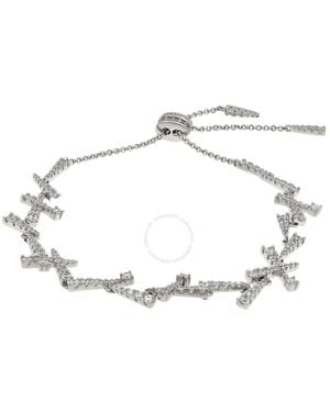 Apm Monaco Festival Dainty Sterling Bracelet - White
