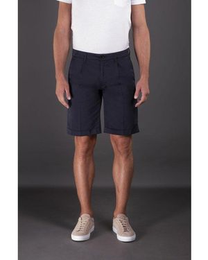 Moorer Tailored Shorts - Blue