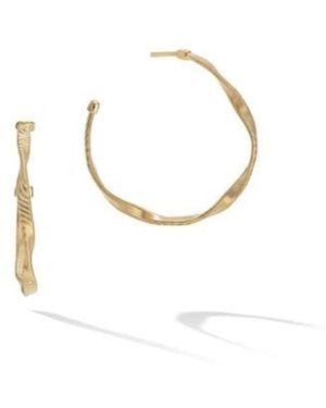 Marco Bicego Marrakech Collection 18K Small Hoop Earrings - Metallic