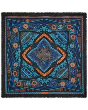 Ferragamo Ferragamo Sl Nirvana Scarf - Blue