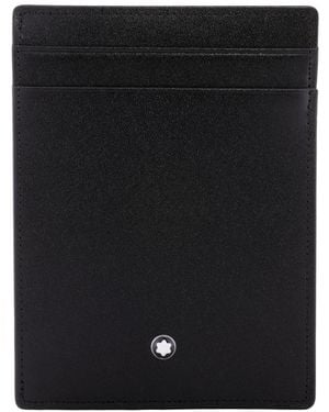 Montblanc Meisterstuck Pocket 4Cc With Id Card Holder - Black