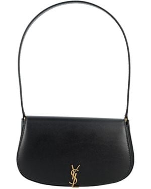 Saint Laurent Mini Voltaire Shoulder Bag - Black