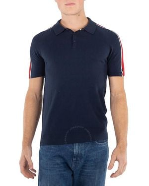 Michael Kors Stripe Polo Shirt - Blue
